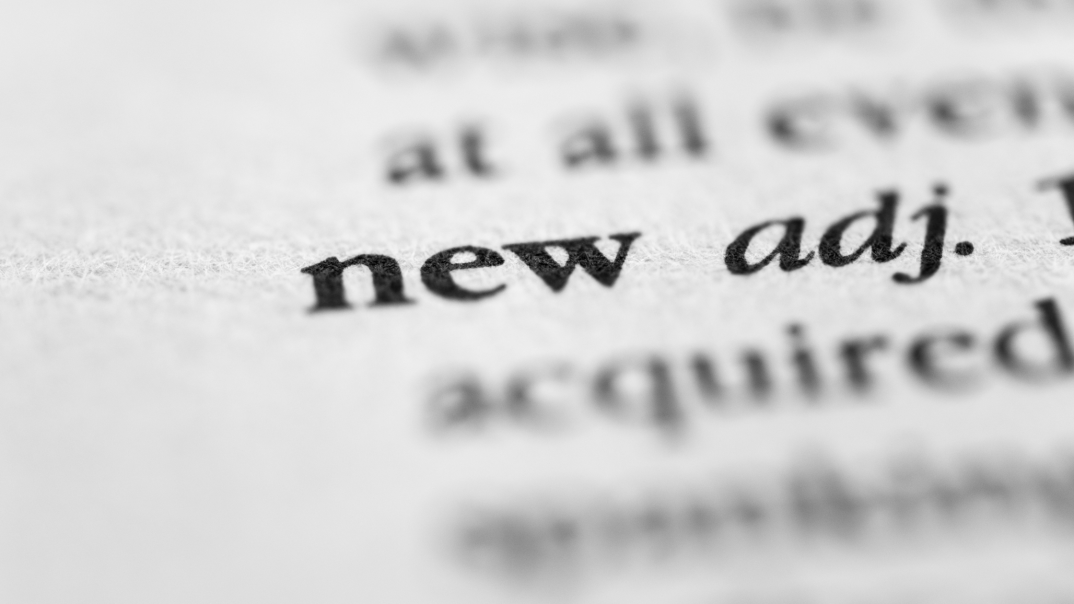 new word